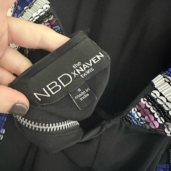 NBD X The Naven Twins Sequin Mini Dress - Picture 4 of 5